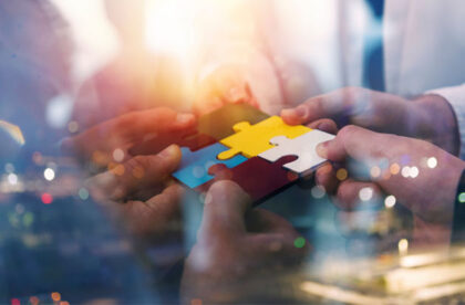 Pieces of puzzles to illustrate that we have tailor-made solutions.